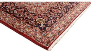 Tappeto Ardakan Medaglione Floreale Rosso Blu Scuro 245x355 Cm