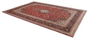 Tappeto Ardakan Medaglione Floreale Rosso Blu Scuro 243x355 Cm
