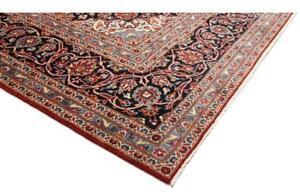 Tappeto Ardakan Medaglione Floreale Rosso Blu Scuro 250x342 Cm