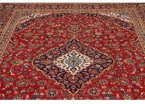 Tappeto Ardakan Medaglione Floreale Rosso Blu Scuro 250x370 Cm