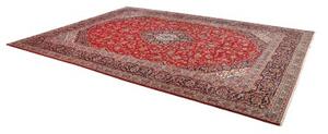 Tappeto Ardakan Medaglione Floreale Rosso Blu Scuro 300x400 Cm