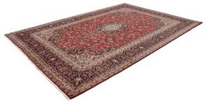 Tappeto Ardakan Medaglione Floreale Rosso Blu Scuro 243x355 Cm