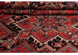 Tappeto Gorawan Stilizzato Rosso Blu Scuro 247x310 Cm