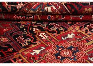 Tappeto Gorawan Stilizzato Rosso Nero 257x340 Cm