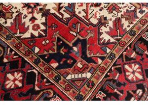 Tappeto Gorawan Stilizzato Rosso Blu Scuro 247x310 Cm