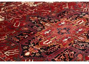 Tappeto Gorawan Stilizzato Rosso Nero 257x340 Cm