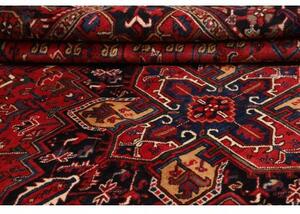 Tappeto Gorawan Stilizzato Rosso Blu Scuro 248x315 Cm