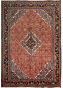 Tappeto Ardabil Stilizzato Rosso Mattone Blu Scuro 200x290 Cm