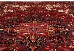 Tappeto Gorawan Stilizzato Rosso Nero 257x340 Cm