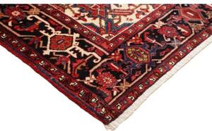 Tappeto Gorawan Stilizzato Rosso Nero 257x340 Cm