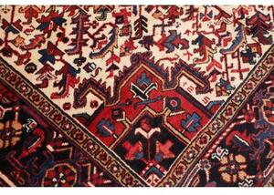 Tappeto Gorawan Stilizzato Rosso Blu Scuro 248x315 Cm