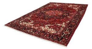 Tappeto Gorawan Stilizzato Rosso Nero 257x340 Cm