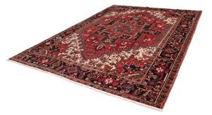 Tappeto Gorawan Stilizzato Rosso Blu Scuro 247x310 Cm