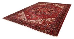 Tappeto Gorawan Stilizzato Rosso Avorio 285x358 Cm