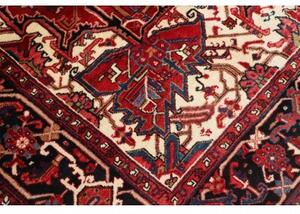 Tappeto Gorawan Stilizzato Rosso Nero 257x340 Cm