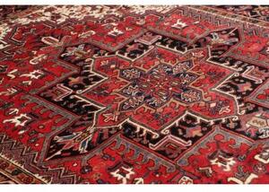 Tappeto Gorawan Stilizzato Rosso Blu Scuro 247x310 Cm