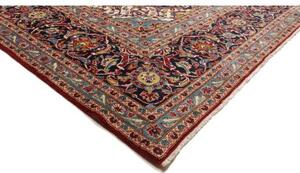 Tappeto Ardakan Medaglione Floreale Rosso Blu Scuro 300x423 Cm