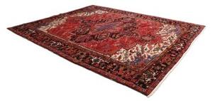 Tappeto Gorawan Stilizzato Rosso Nero 278x340 Cm