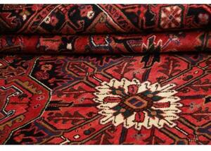 Tappeto Gorawan Stilizzato Rosso Nero 260x330 Cm