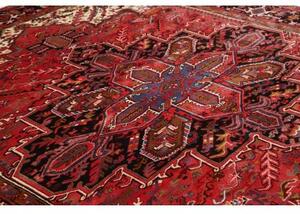 Tappeto Gorawan Stilizzato Rosso Nero 278x340 Cm
