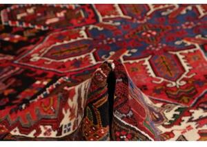 Tappeto Gorawan Stilizzato Rosso Nero 278x340 Cm