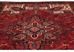 Tappeto Gorawan Stilizzato Rosso Blu Scuro 250x336 Cm