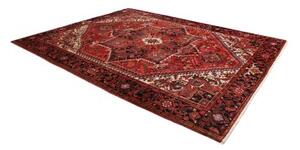 Tappeto Gorawan Stilizzato Rosso Nero 260x330 Cm