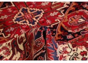 Tappeto Gorawan Stilizzato Rosso Blu Scuro 260x346 Cm