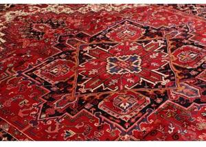 Tappeto Gorawan Stilizzato Rosso Blu Scuro 260x346 Cm
