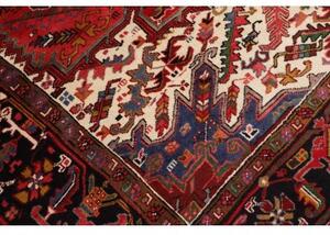 Tappeto Gorawan Stilizzato Rosso Nero 278x340 Cm