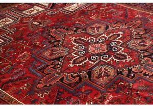 Tappeto Gorawan Stilizzato Rosso Blu Scuro 250x336 Cm