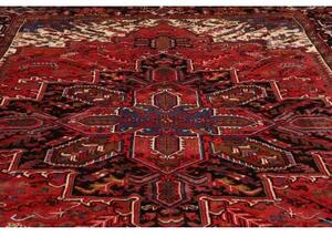 Tappeto Gorawan Stilizzato Rosso Nero 278x340 Cm