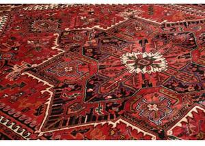 Tappeto Gorawan Stilizzato Rosso Nero 260x330 Cm