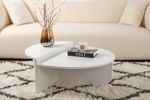 Skye Decor, Orion - Bianco, tavolino da salotto, bianco, 100% pannelli di particelle rivestiti in melamina, 90 x 60 x 30 cm