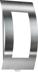 CMD 37/BM lampada da parete per esterni in acciaio inox IP44 E27 con rilevatore di movimento