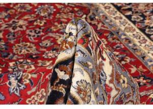 Tappeto Nadjafabad Medaglione Floreale Rosso Blu Notte 255x390 Cm