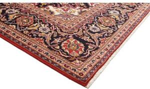 Tappeto Ardakan Medaglione Floreale Rosso Blu Notte 204x316 Cm
