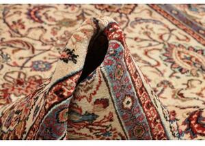 Tappeto Mashad Floreale Avorio Rosso Mattone 220x317 Cm
