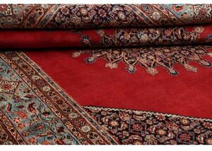 Tappeto Moud Medaglione Floreale Rosso Azzurro 206x295 Cm