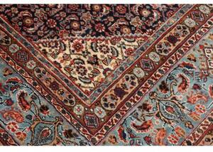 Tappeto Moud Medaglione Floreale Rosso Azzurro 206x295 Cm