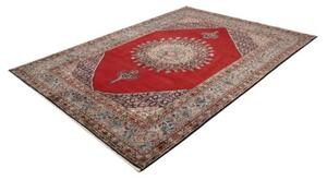 Tappeto Moud Medaglione Floreale Rosso Azzurro 206x295 Cm
