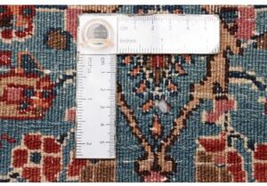 Tappeto Moud Medaglione Floreale Rosso Azzurro 206x295 Cm