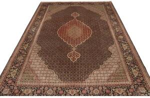 Tappeto Tabriz 50 Raj Mahi Stilizzato Rosso Ruggine Beige 203x300 Cm
