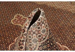 Tappeto Tabriz 50 Raj Mahi Stilizzato Rosso Ruggine Beige 203x300 Cm