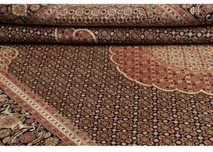 Tappeto Tabriz 50 Raj Mahi Stilizzato Rosso Ruggine Beige 203x300 Cm