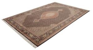 Tappeto Tabriz 50 Raj Mahi Stilizzato Rosso Ruggine Beige 203x300 Cm