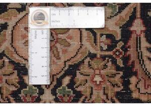 Tappeto Tabriz 50 Raj Mahi Stilizzato Rosso Ruggine Beige 203x300 Cm