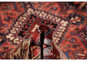 Tappeto Gorawan Stilizzato Rosso Ruggine Blu Scuro 254x350 Cm