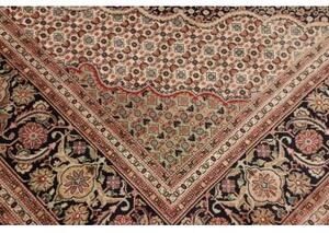 Tappeto Tabriz 50 Raj Mahi Stilizzato Rosso Ruggine Beige 203x300 Cm
