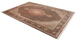Tappeto Tabriz 50 Raj Mahi Stilizzato Rosso Ruggine Beige 203x300 Cm